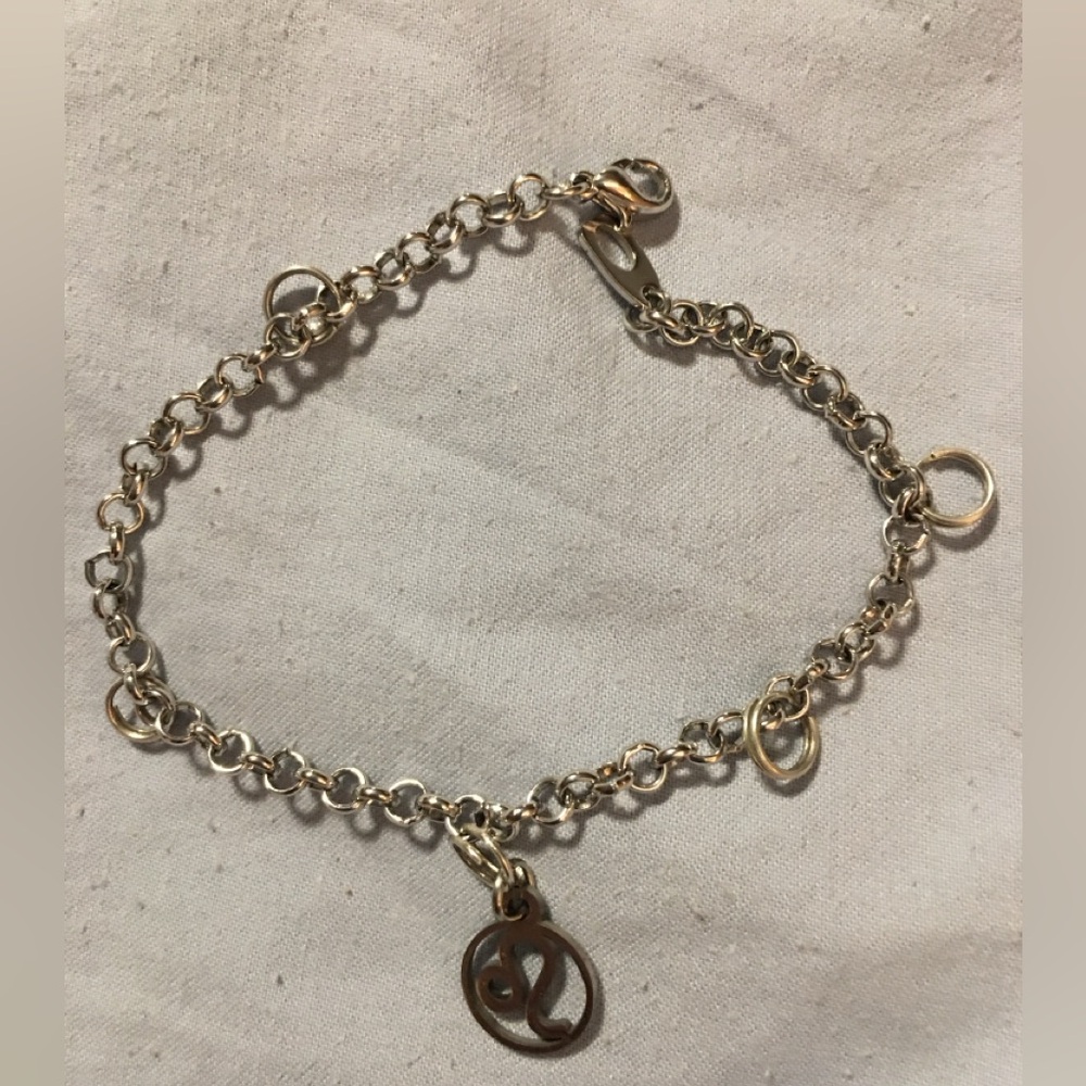 Charm Bracelet with Leo Charm